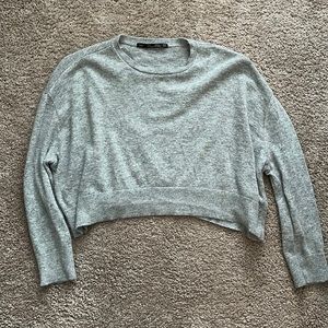 Zara Knit Cropped Sweater - Size S